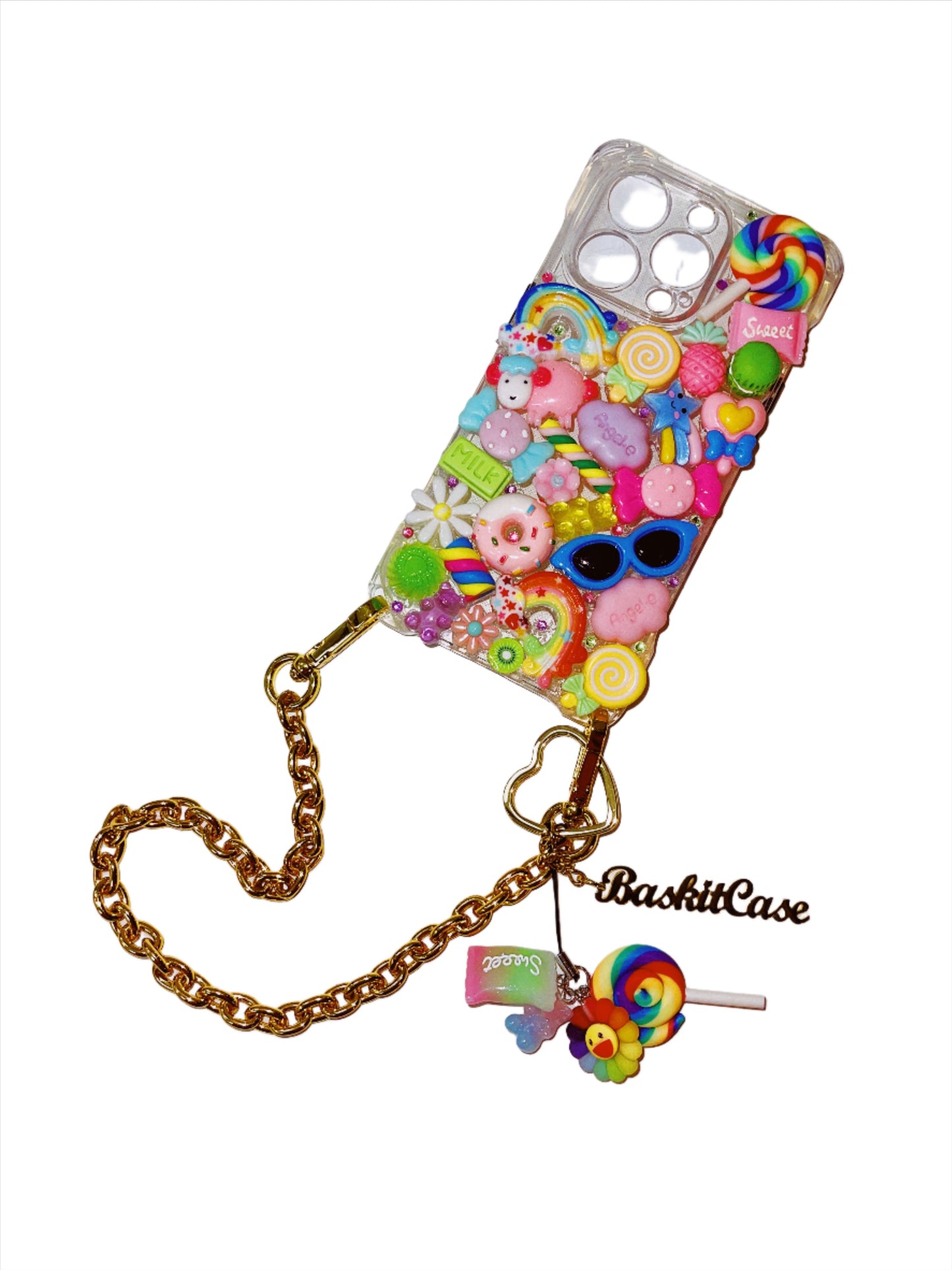 “Funfetti & Gold” iPhone 14 Pro Case