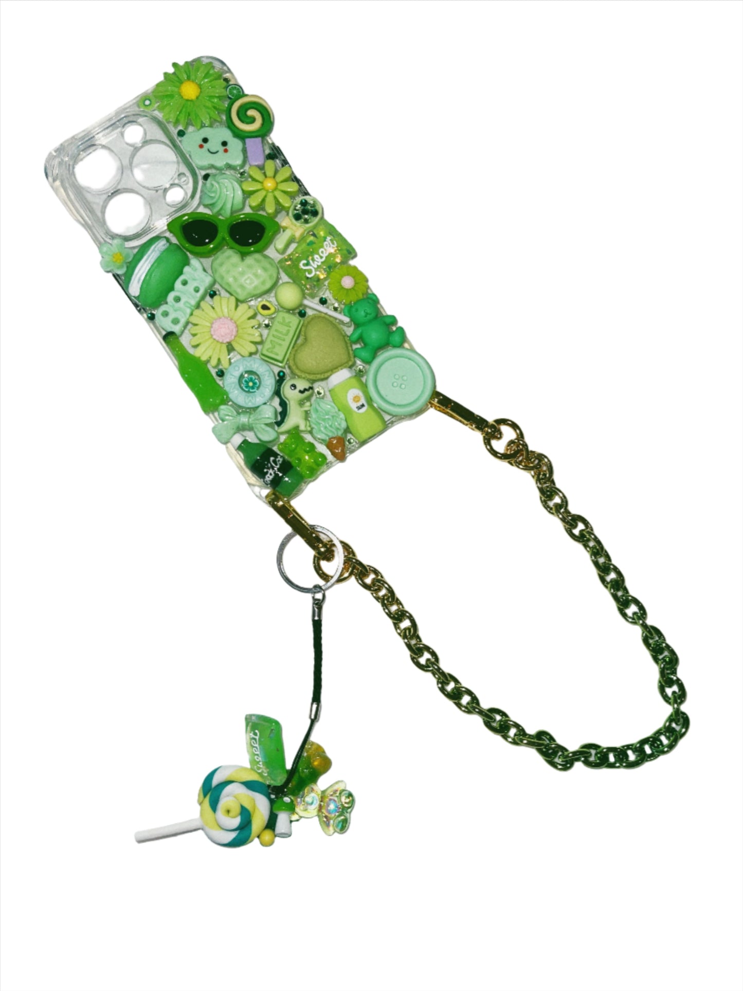 "Green Queen" iPhone 14 Pro Case